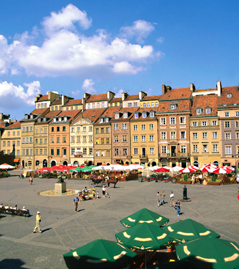 Old Town Warsaw Poland